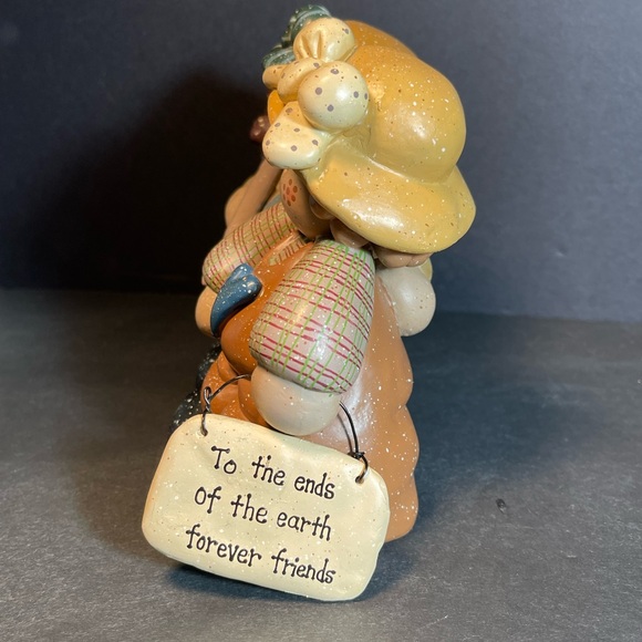 Henton Resin Hobo Figurine To the Ends of the Earth Forever Friends Retired T55 - Picture 4 of 10